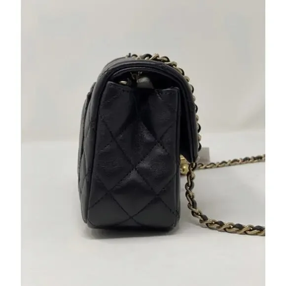 Chanel Mini Rectangle Rectangular Pearl Crush Unused - Picture 3 of 13